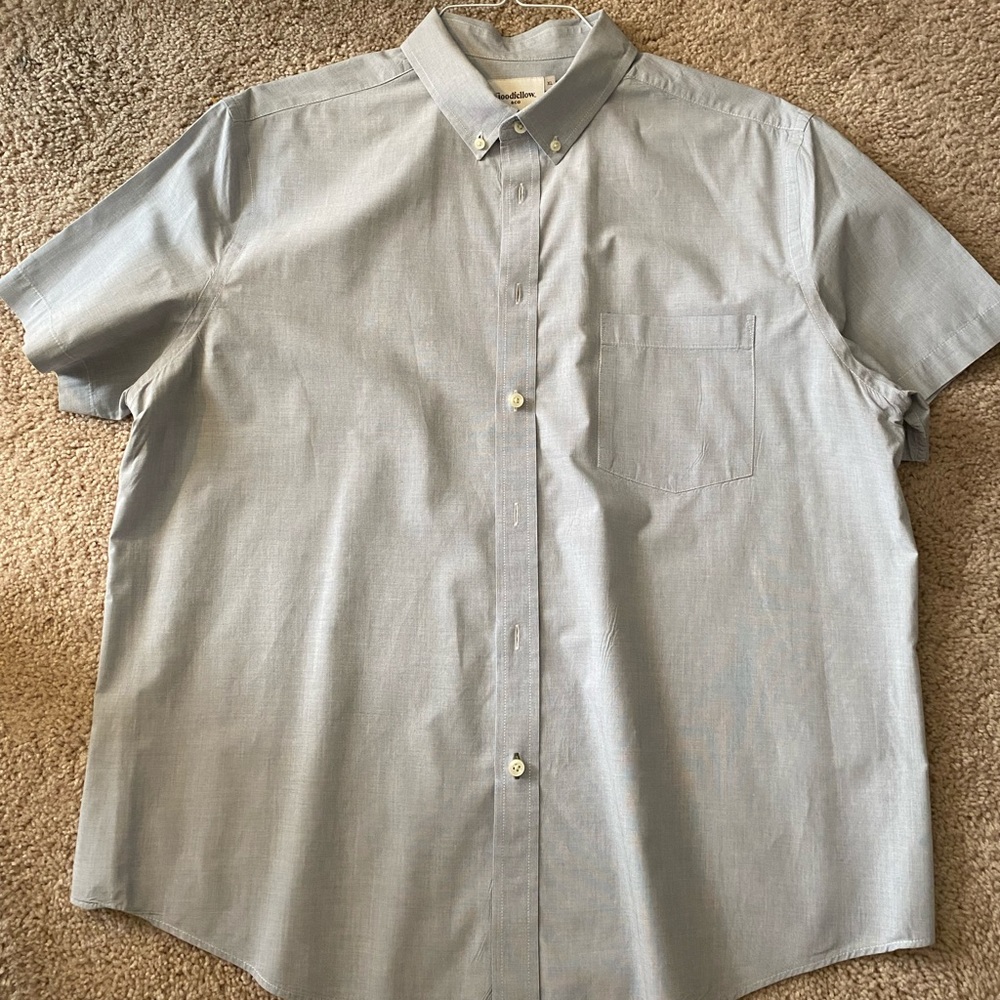 Goodfellow Short Sleeve Button Down